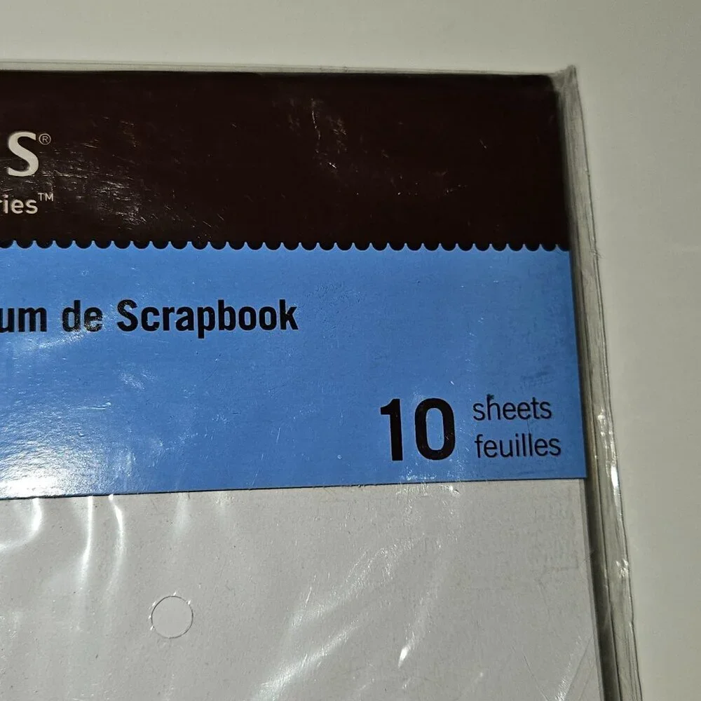 NEW Recollections 8x8 Scrapbook Album Refill 10 Sheets